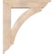 Ekena Millwork Thorton Traditional Smooth Bracket w/ Offset Brace, Douglas Fir, 7 1/2"W x 34"D x 38"H BKT0806X34X38THR01SDF - alternate 3